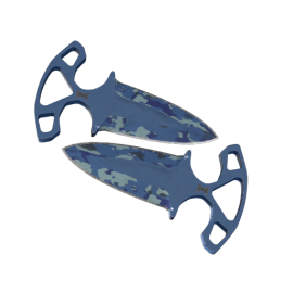 ★ Shadow Daggers | Bright Water (Well-Worn)