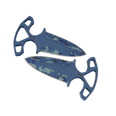 ★ Shadow Daggers | Bright Water (Well-Worn)