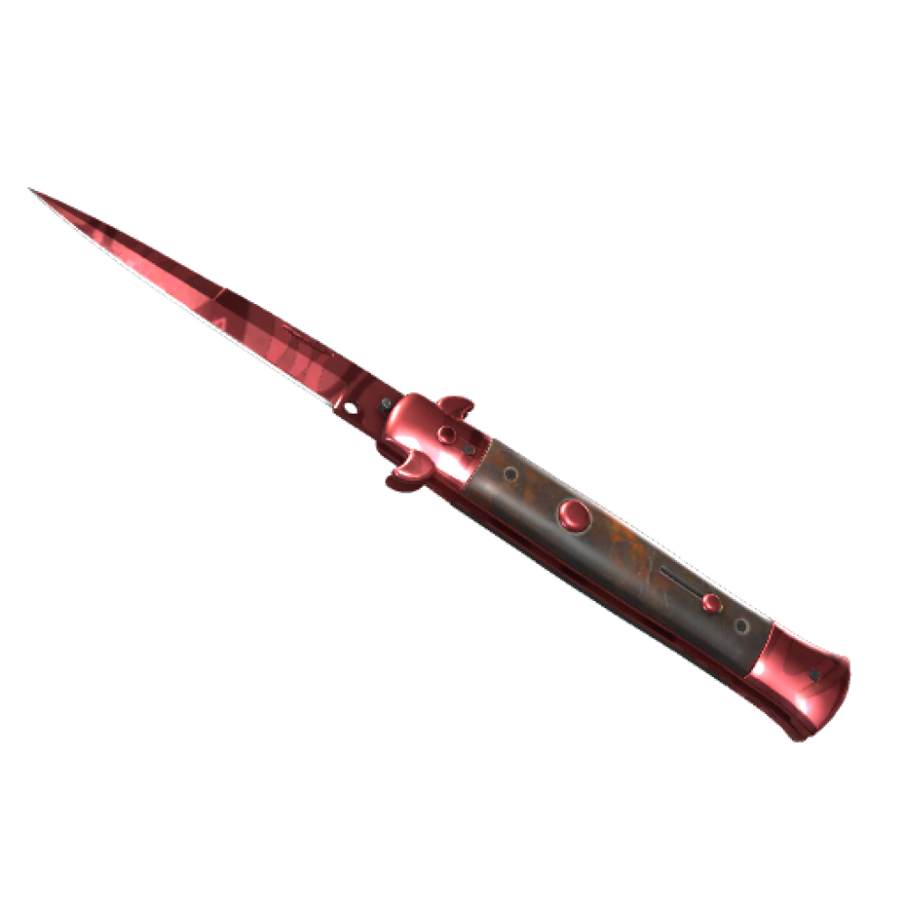 ★ Stiletto Knife | Slaughter (Minimal Wear)