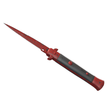 ★ Stiletto Knife | Crimson Web (Field-Tested)