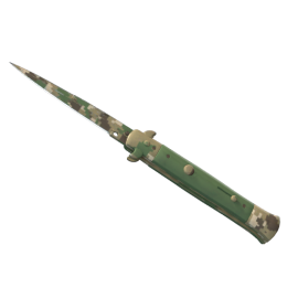 ★ Stiletto Knife | Forest DDPAT (Field-Tested)