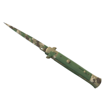 ★ Stiletto Knife | Forest DDPAT (Field-Tested)