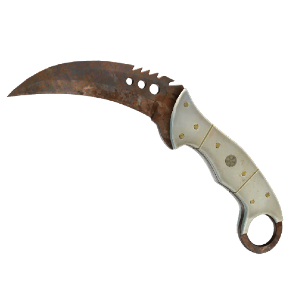 ★ Talon Knife | Rust Coat (Battle-Scarred)