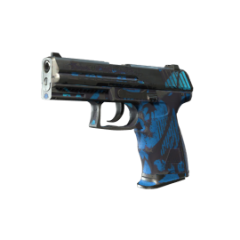 StatTrak™ P2000 | Oceanic (Battle-Scarred)