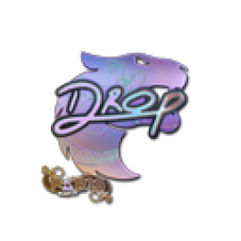 Sticker | drop (Holo) | Paris 2023