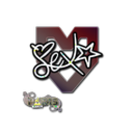 Sticker | dexter (Glitter) | Paris 2023
