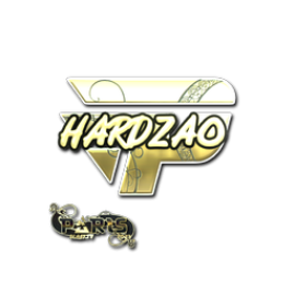 Sticker | hardzao (Gold) | Paris 2023