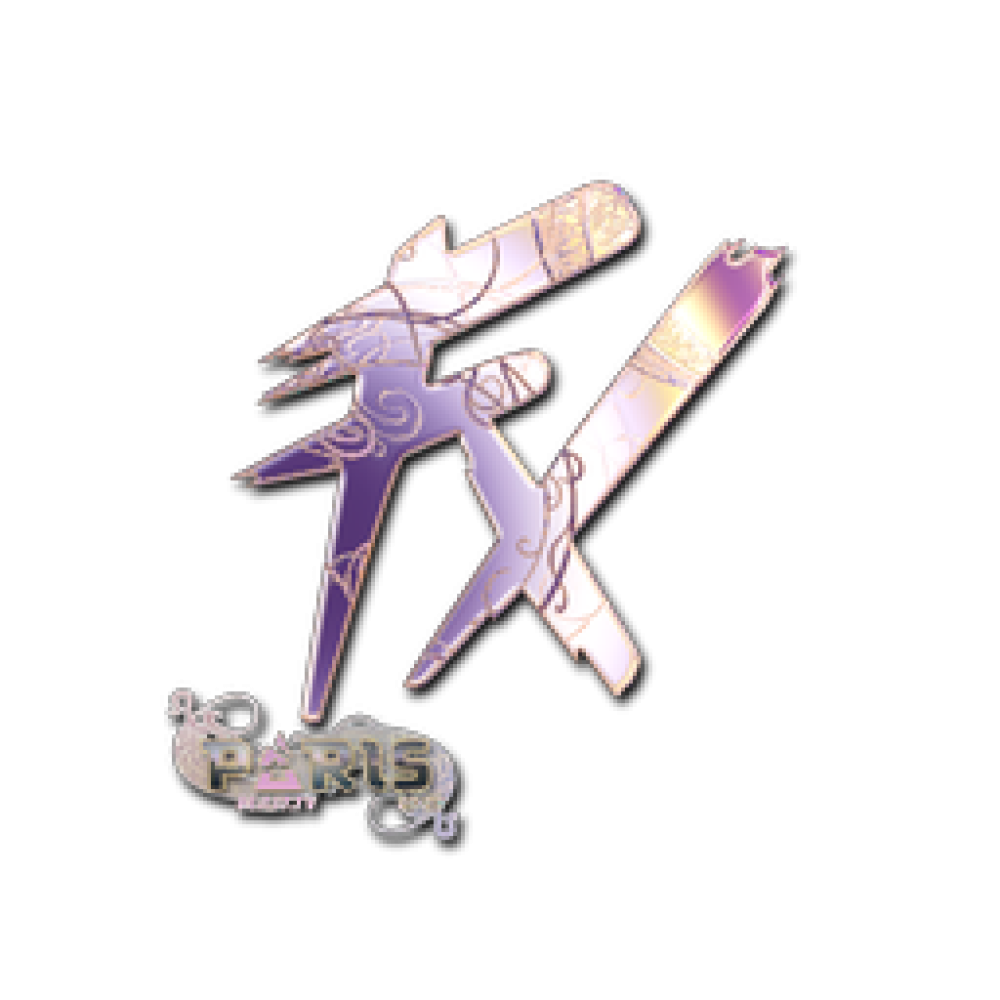 Sticker | Fluxo (Holo) | Paris 2023