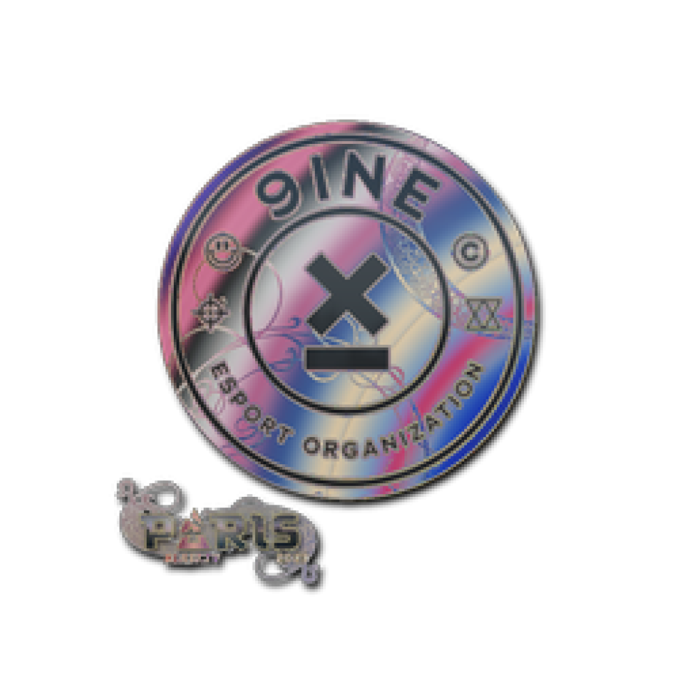 Sticker | 9INE (Holo) | Paris 2023