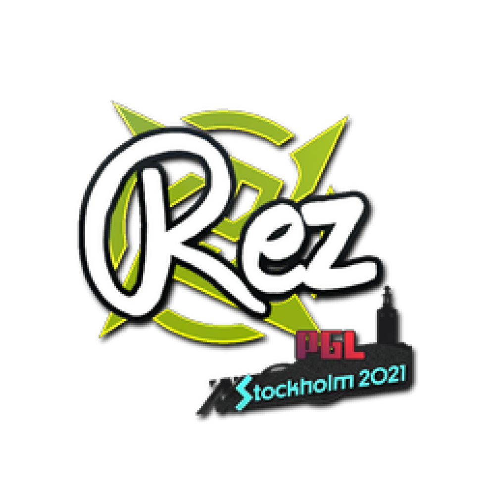 Sticker | REZ | Stockholm 2021