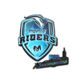 Sticker | Movistar Riders (Holo) | Stockholm 2021