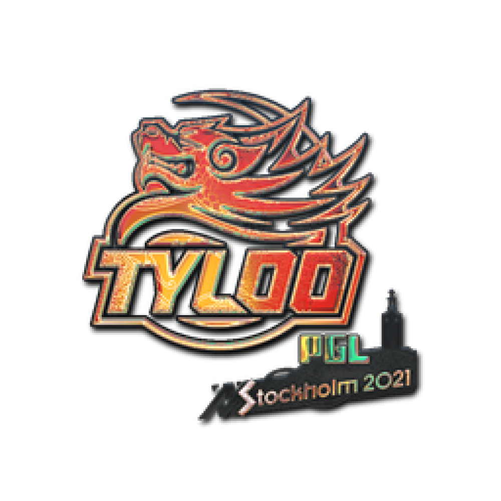 Sticker | Tyloo (Holo) | Stockholm 2021