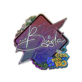 Sticker | BUDA (Glitter) | Rio 2022