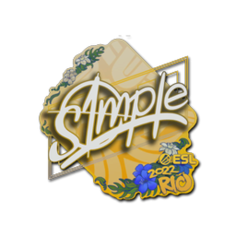 Sticker | s1mple | Rio 2022
