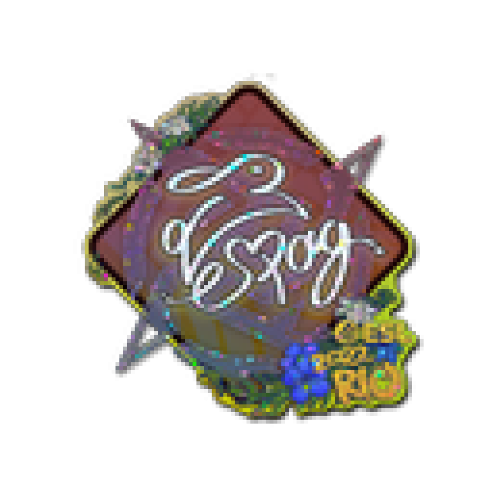 Sticker | es3tag (Glitter) | Rio 2022