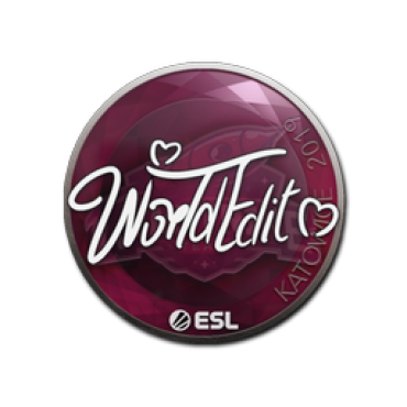 Sticker | WorldEdit | Katowice 2019