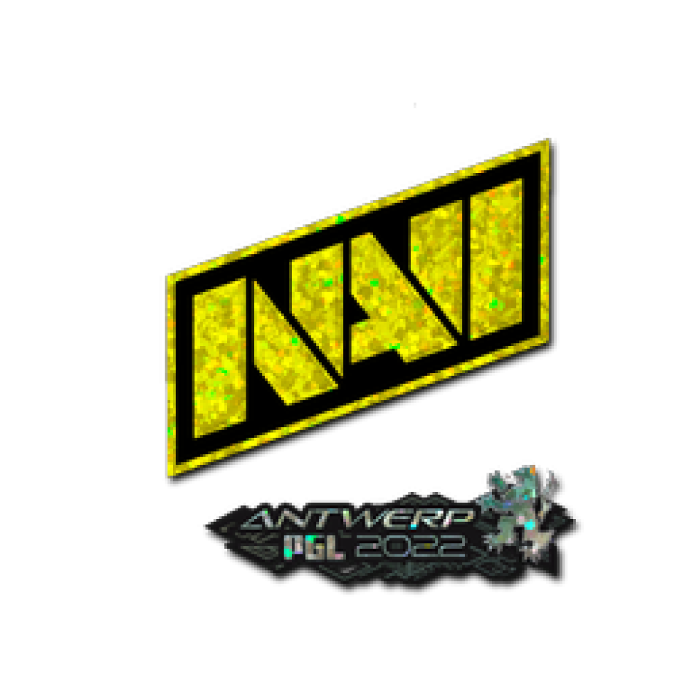 Sticker | Natus Vincere (Glitter) | Antwerp 2022