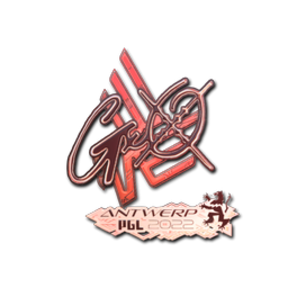 Sticker | gxx- (Holo) | Antwerp 2022