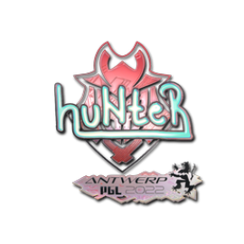 Sticker | huNter (Holo) | Antwerp 2022