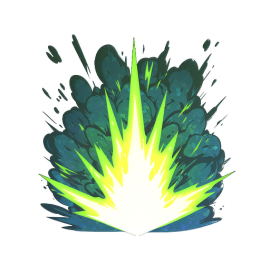 Sticker | Boom Detonation (Glitter)