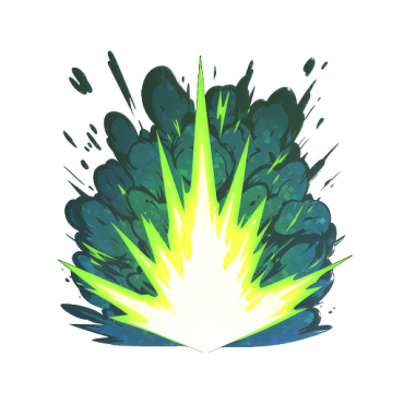 Sticker | Boom Detonation (Glitter)