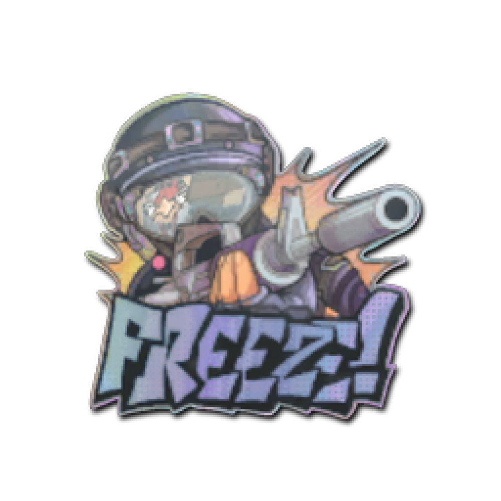 Sticker | Freeze (Lenticular)