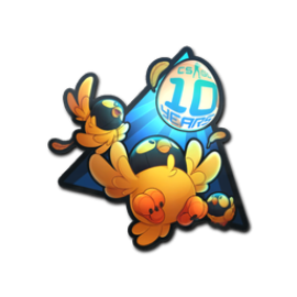 Sticker | Beaky Decade