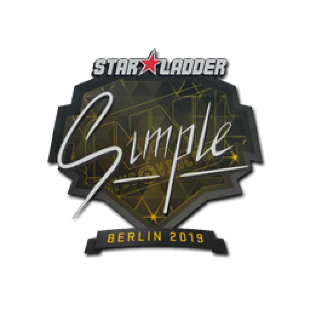 Sticker | s1mple | Berlin 2019