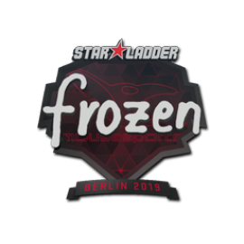 Sticker | frozen | Berlin 2019