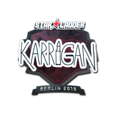 Sticker | karrigan (Foil) | Berlin 2019