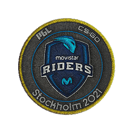 Patch | Movistar Riders | Stockholm 2021