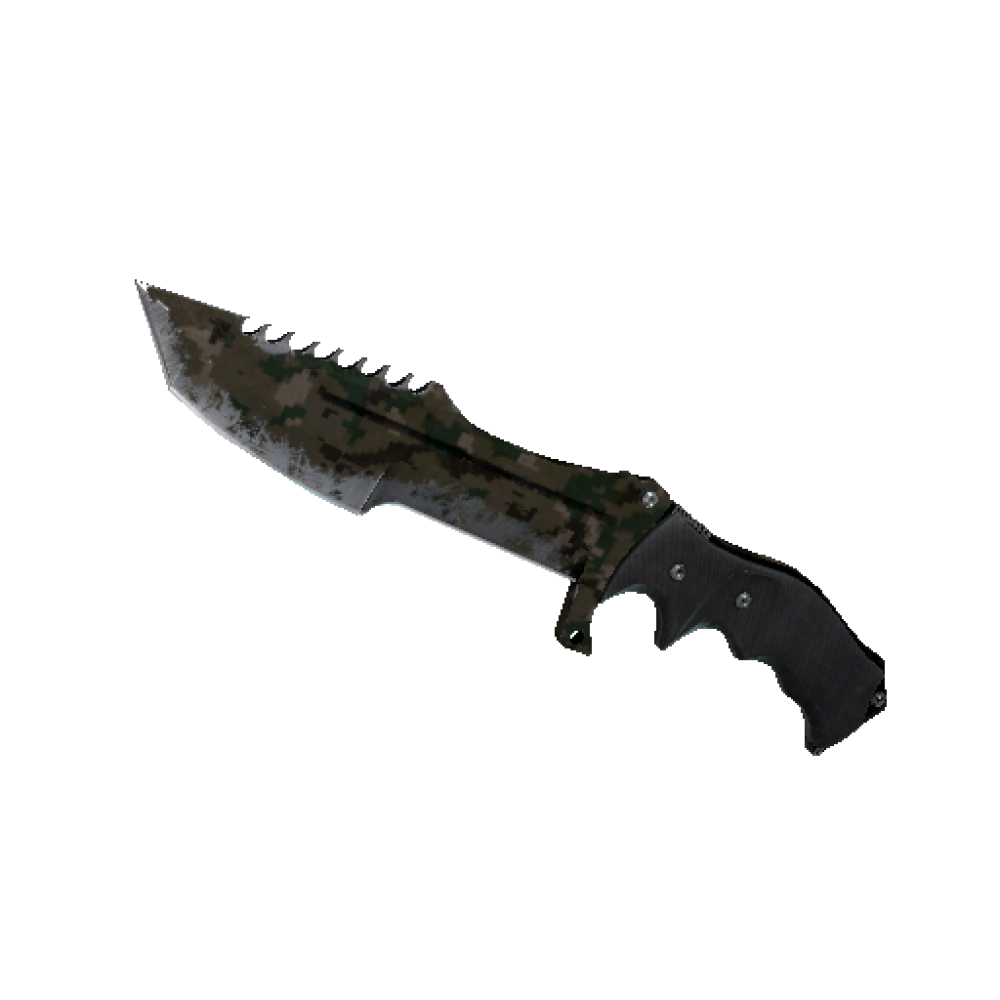 Huntsman Knife | Forest DDPAT (Battle-Scarred)