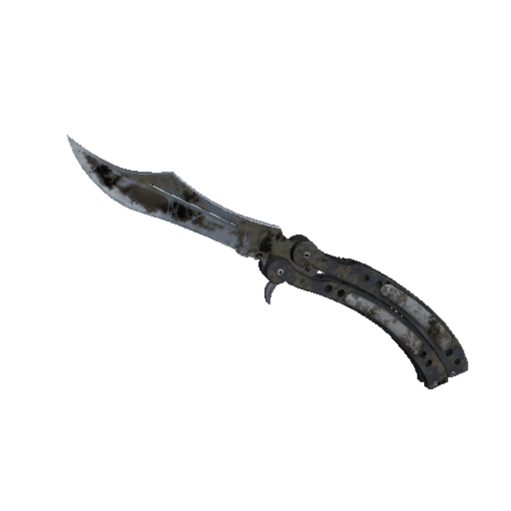 Butterfly Knife | Scorched (Battle-Scarred)