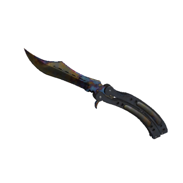 Butterfly Knife | Case Hardened (Minimal Wear)