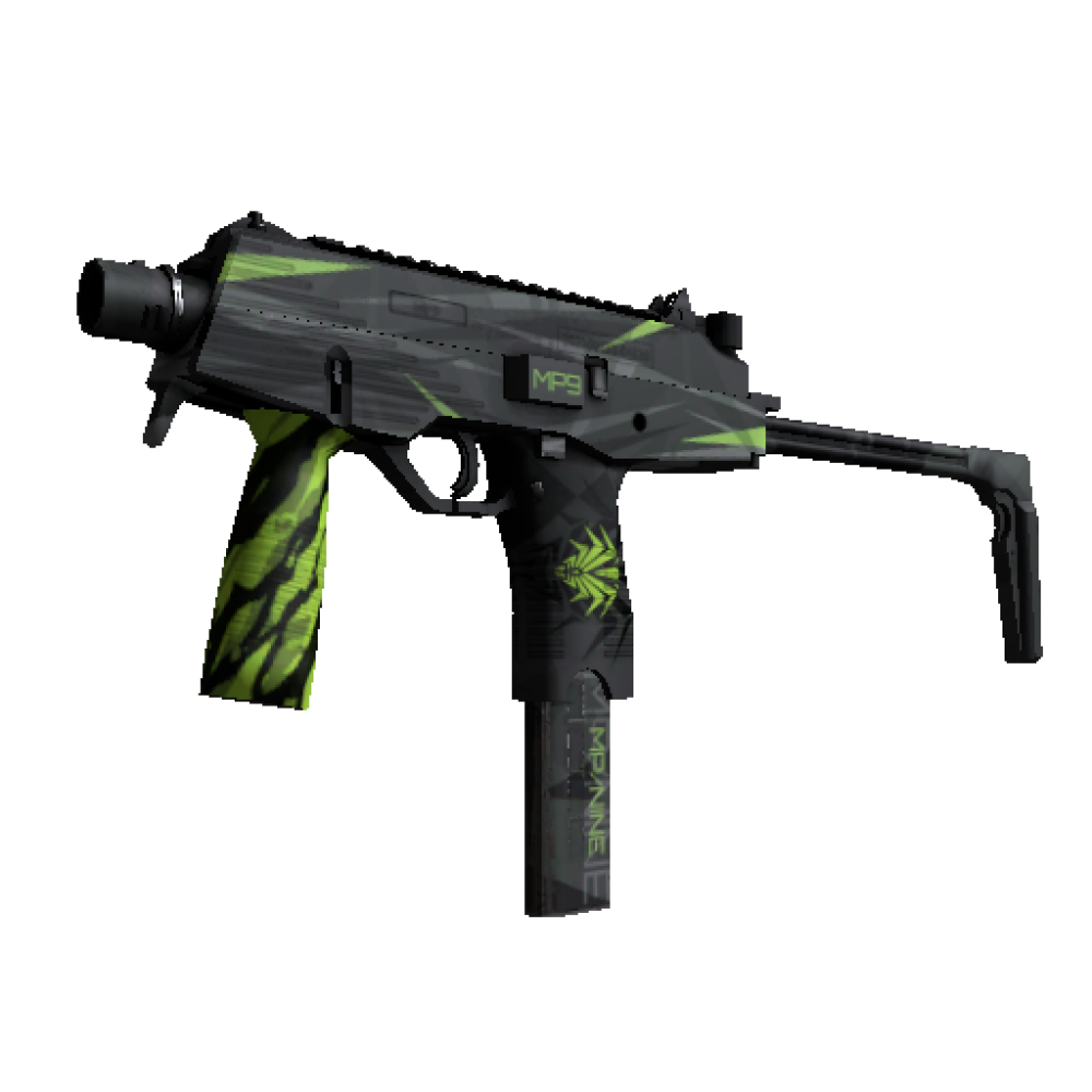 MP9 | Deadly Poison (Minimal Wear)