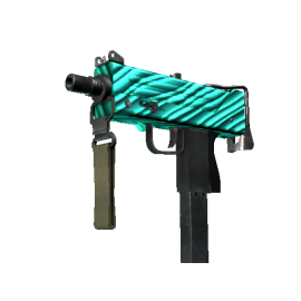 MAC-10 | Malachite (Minimal Wear)