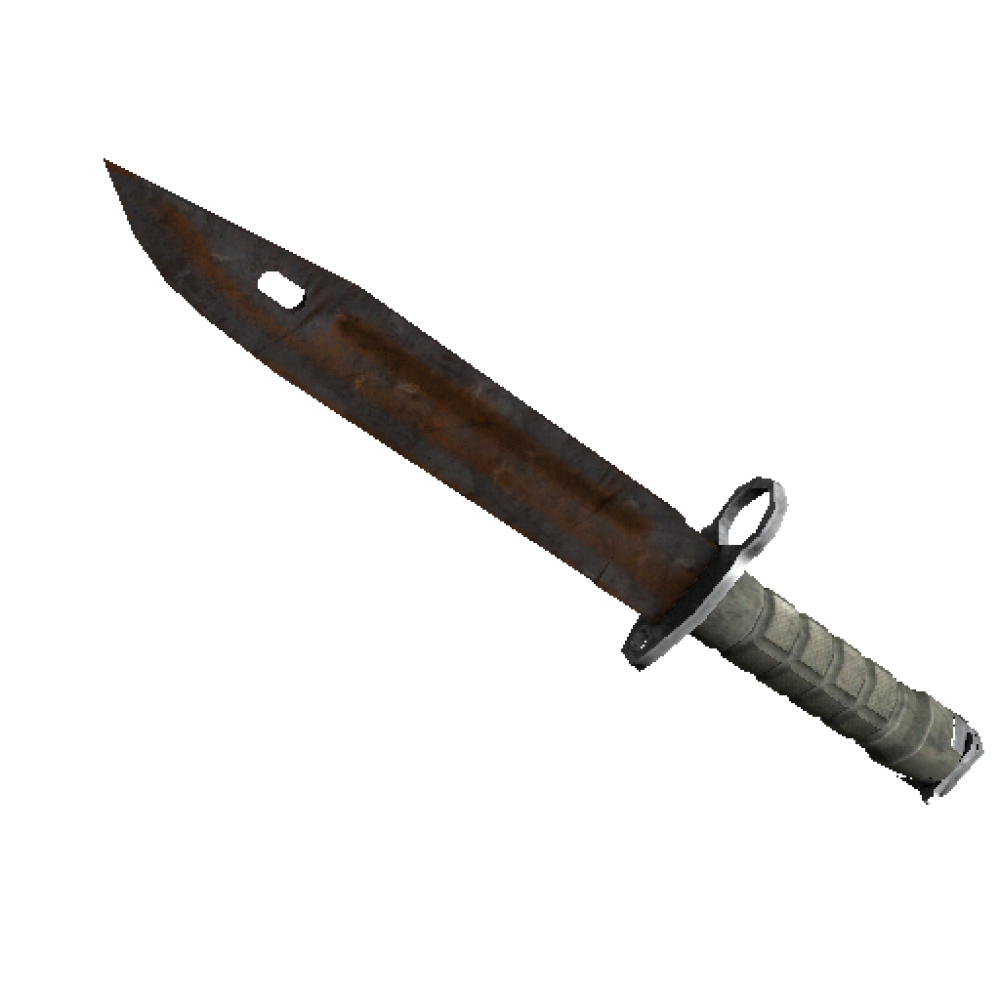 Bayonet | Rust Coat (Battle Scarred)