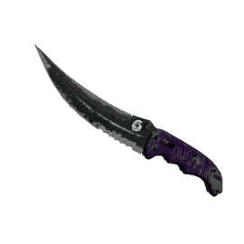 Flip Knife | Ultraviolet (Battle-Scarred)