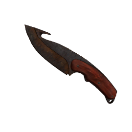 StatTrak™ Gut Knife | Rust Coat (Battle Scarred)