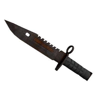 StatTrak™ M9 Bayonet | Rust Coat (Battle Scarred)