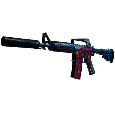 M4A1-S | Hyper Beast (Battle-Scarred)