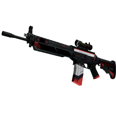 StatTrak™ SG 553 | Cyrex (Well-Worn)