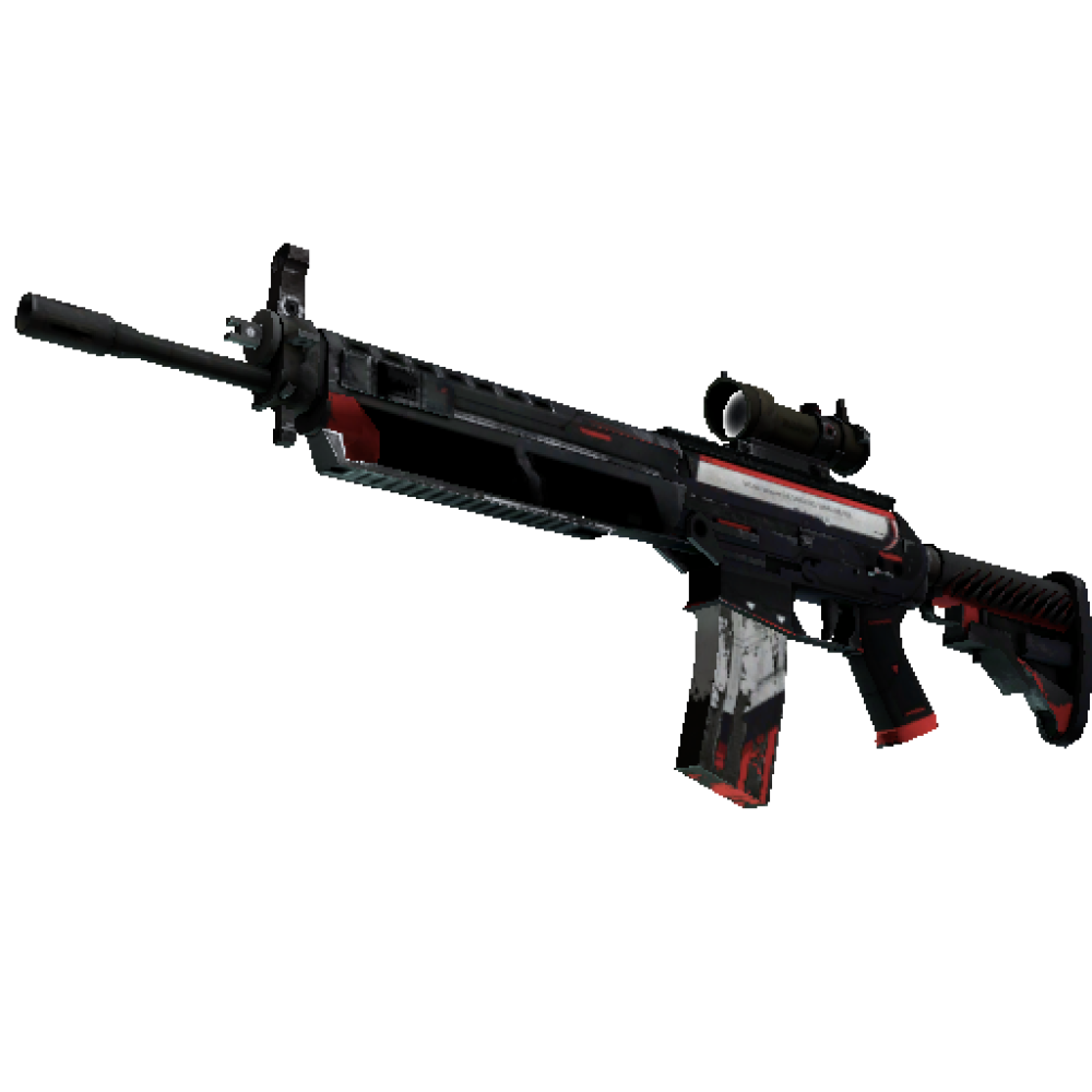 StatTrak™ SG 553 | Cyrex (Battle-Scarred)