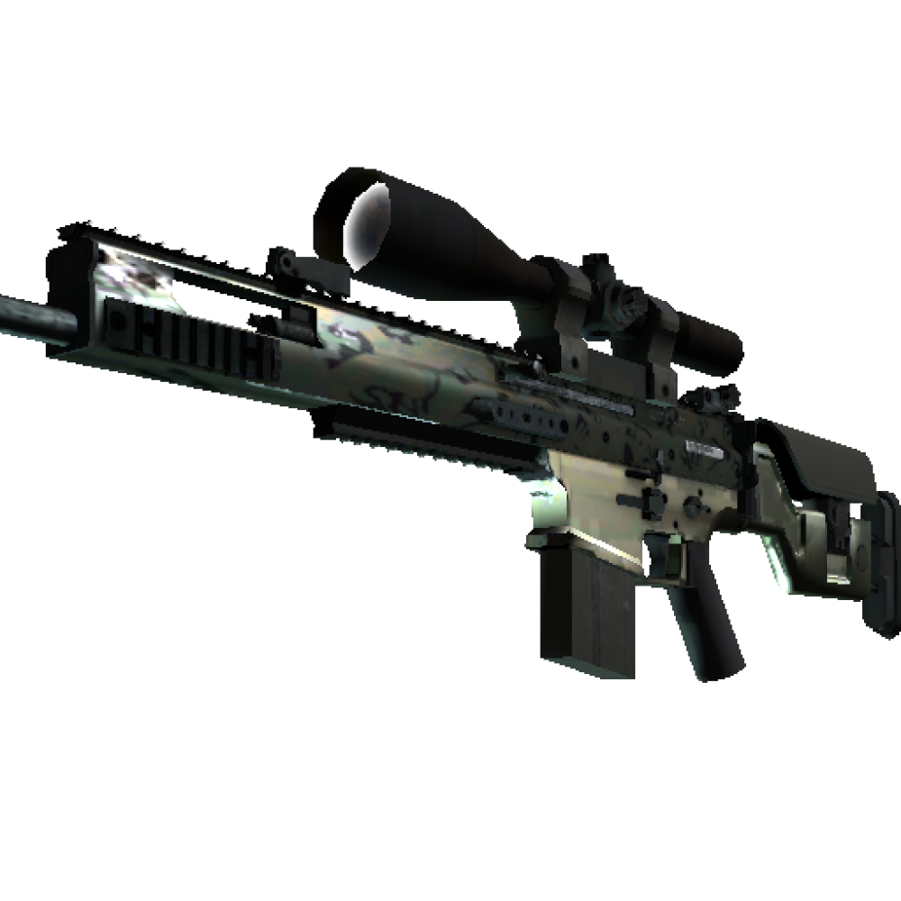 SCAR-20 | Army Sheen (Minimal Wear)