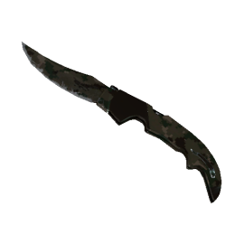 StatTrak™ Falchion Knife | Forest DDPAT (Field-Tested)