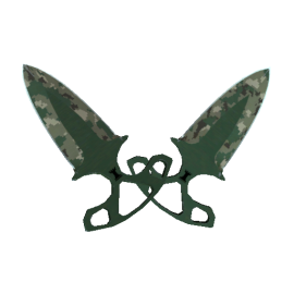 Shadow Daggers | Forest DDPAT (Well-Worn)