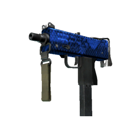 MAC-10 | Lapis Gator (Minimal Wear)