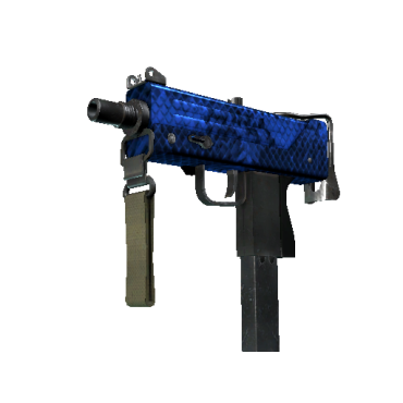 StatTrak™ MAC-10 | Lapis Gator (Minimal Wear)