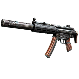 StatTrak™ MP5-SD | Gauss (Well-Worn)