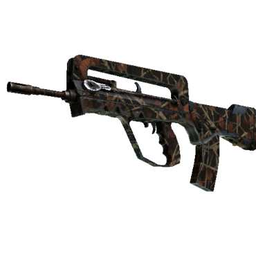 StatTrak™ FAMAS | Crypsis (Well-Worn)